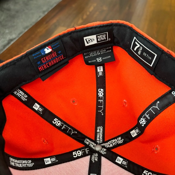 New York Yankees hat orange and black - Picture 6 of 7